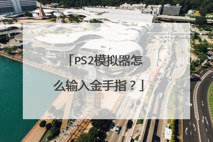 PS2模拟器怎么输入金手指?