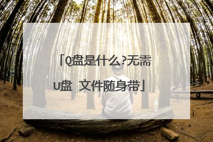 Q盘是什么?无需U盘 文件随身带