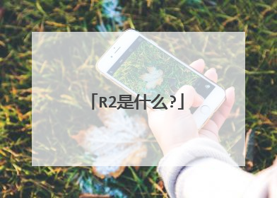 R2是什么?