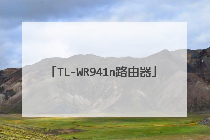 TL-WR941n路由器