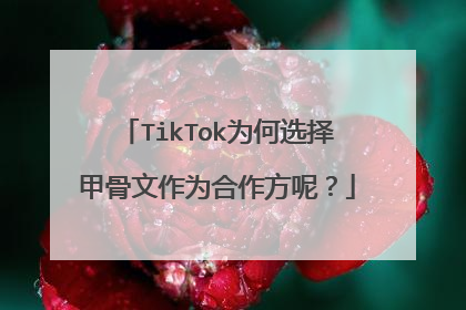 TikTok为何选择甲骨文作为合作方呢?