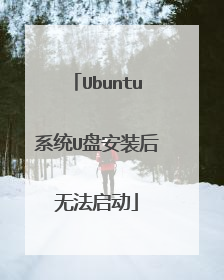 Ubuntu系统U盘安装后无法启动