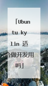 Ubuntu kylin 适合做开发用吗