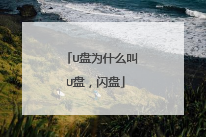 U盘为什么叫U盘,闪盘
