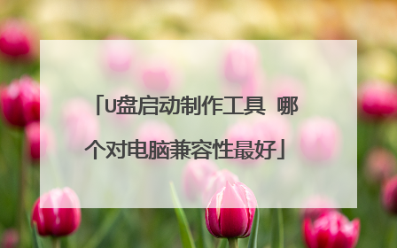 U盘启动制作工具 哪个对电脑兼容性最好