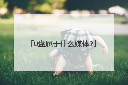 U盘属于什么媒体?