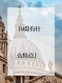 U盘有什么特点