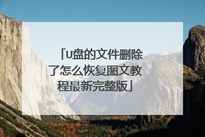 U盘的文件删除了怎么恢复图文教程最新完整版