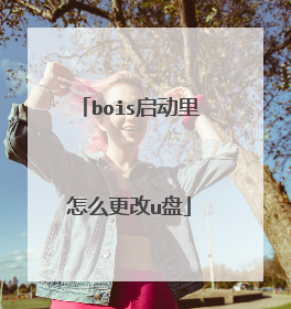 bois启动里怎么更改u盘