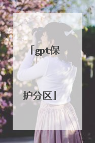 gpt保护分区