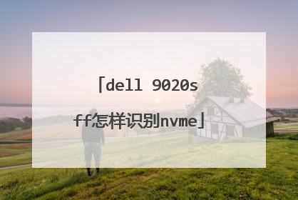 dell 9020sff怎样识别nvme