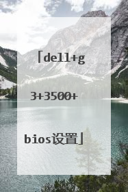 dell+g3+3500+bios设置