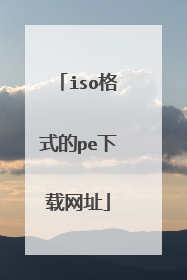 iso格式的pe下载网址