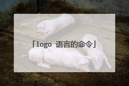 logo 语言的命令