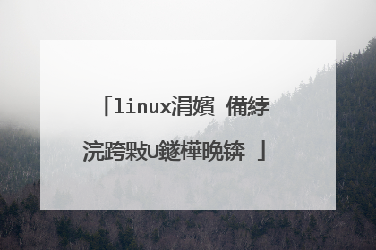 linux涓嬪�備綍浣跨敤U鐩樺晩锛�