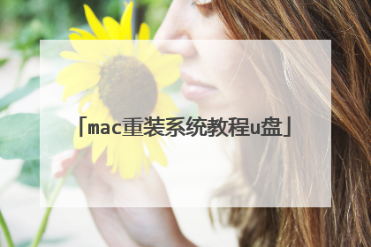 mac重装系统教程u盘