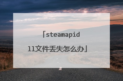 steamapidll文件丢失怎么办