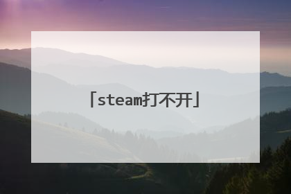 steam打不开
