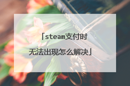 steam支付时无法出现怎么解决