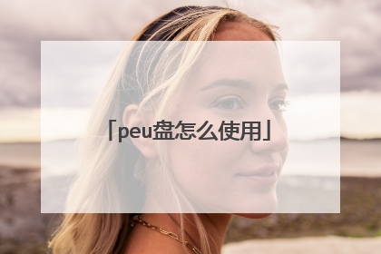 peu盘怎么使用