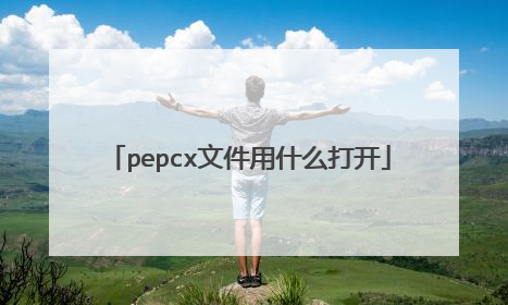 pepcx文件用什么打开