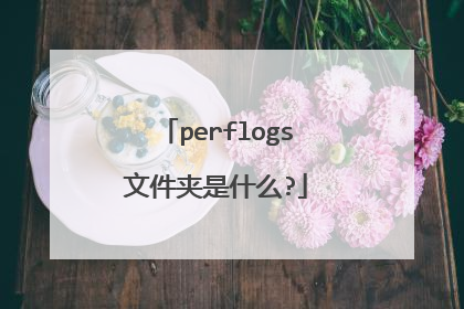 perflogs文件夹是什么?