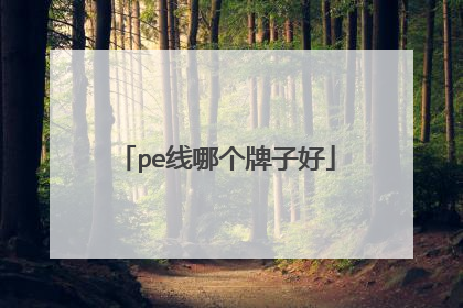 pe线哪个牌子好