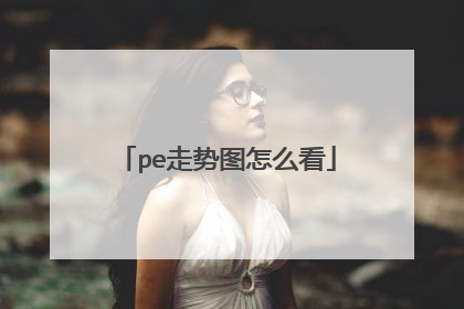 pe走势图怎么看