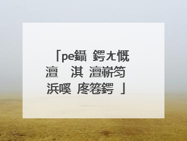 pe鑷�鍔ㄤ慨澶� 淇�澶嶄笉浜嗘�庝箞鍔�
