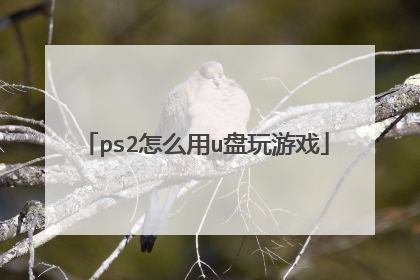 ps2怎么用u盘玩游戏