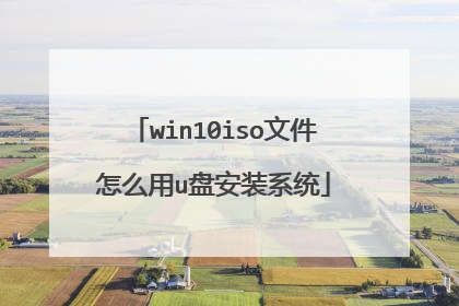 win10iso文件怎么用u盘安装系统