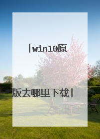 win10原版去哪里下载