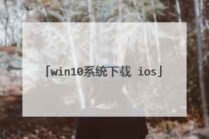 win10系统下载 ios