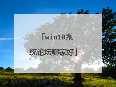 win10系统论坛哪家好