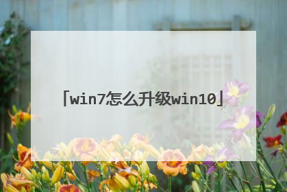 win7怎么升级win10