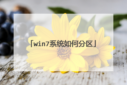 win7系统如何分区