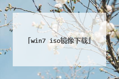 win7 iso镜像下载