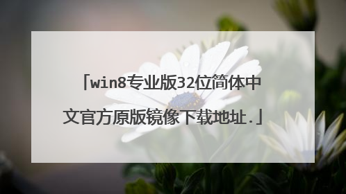win8专业版32位简体中文官方原版镜像下载地址.