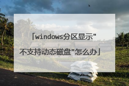 windows分区显示