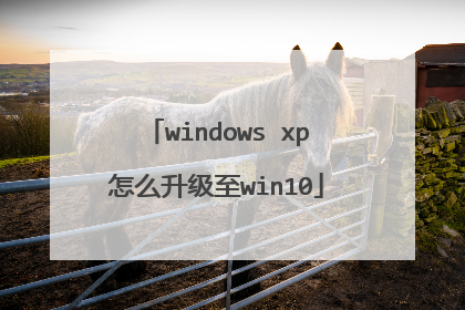 windows xp怎么升级至win10