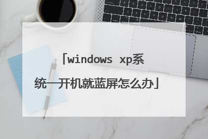windows xp系统一开机就蓝屏怎么办