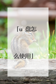 u 盘怎么使用