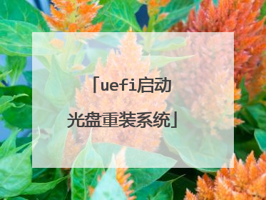 uefi启动光盘重装系统