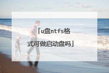 u盘ntfs格式可做启动盘吗