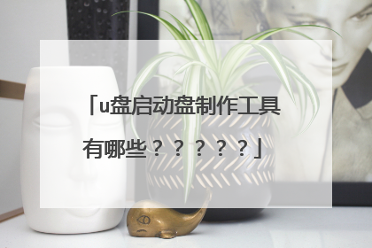 u盘启动盘制作工具有哪些?????