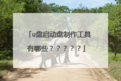 u盘启动盘制作工具有哪些？？？？？