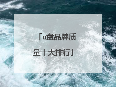 u盘品牌质量十大排行