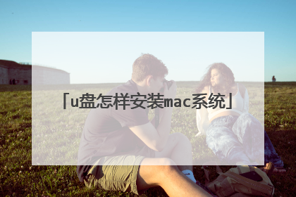 u盘怎样安装mac系统