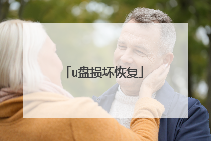 u盘损坏恢复