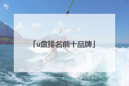 u盘排名前十品牌